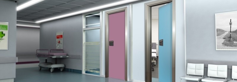 Modern clinic in blue and grey Modern clinic in blue and grey
